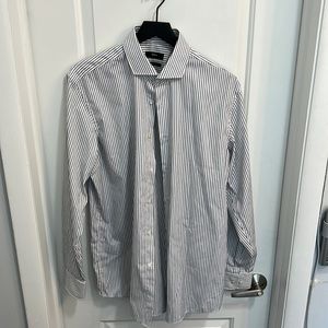 Hugo Boss Sharp Fit Easy Iron Dress Shirt 16 34/35